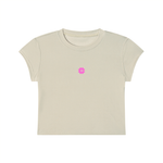 Pink Icon Slim Cropped Tee