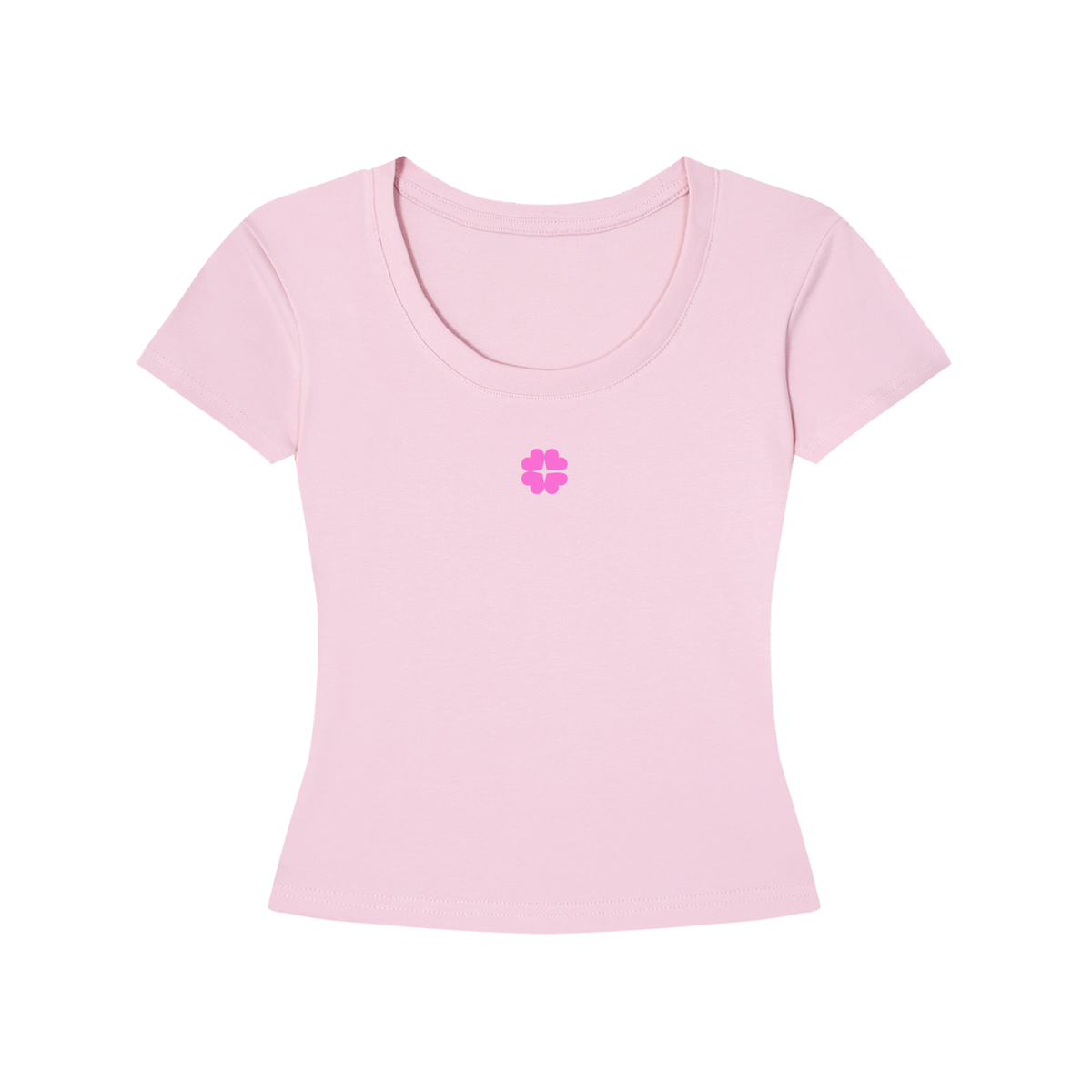 Pink Icon Slim-Fit Tee