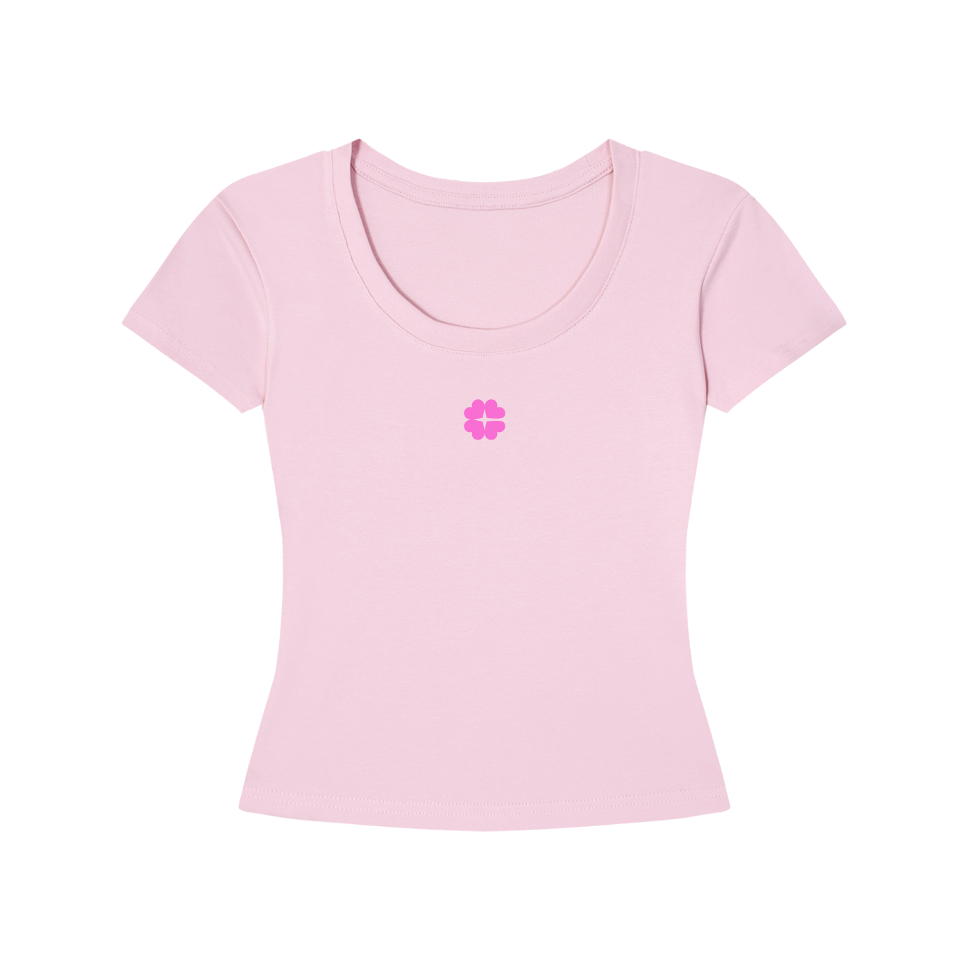 Pink Icon Slim-Fit Tee