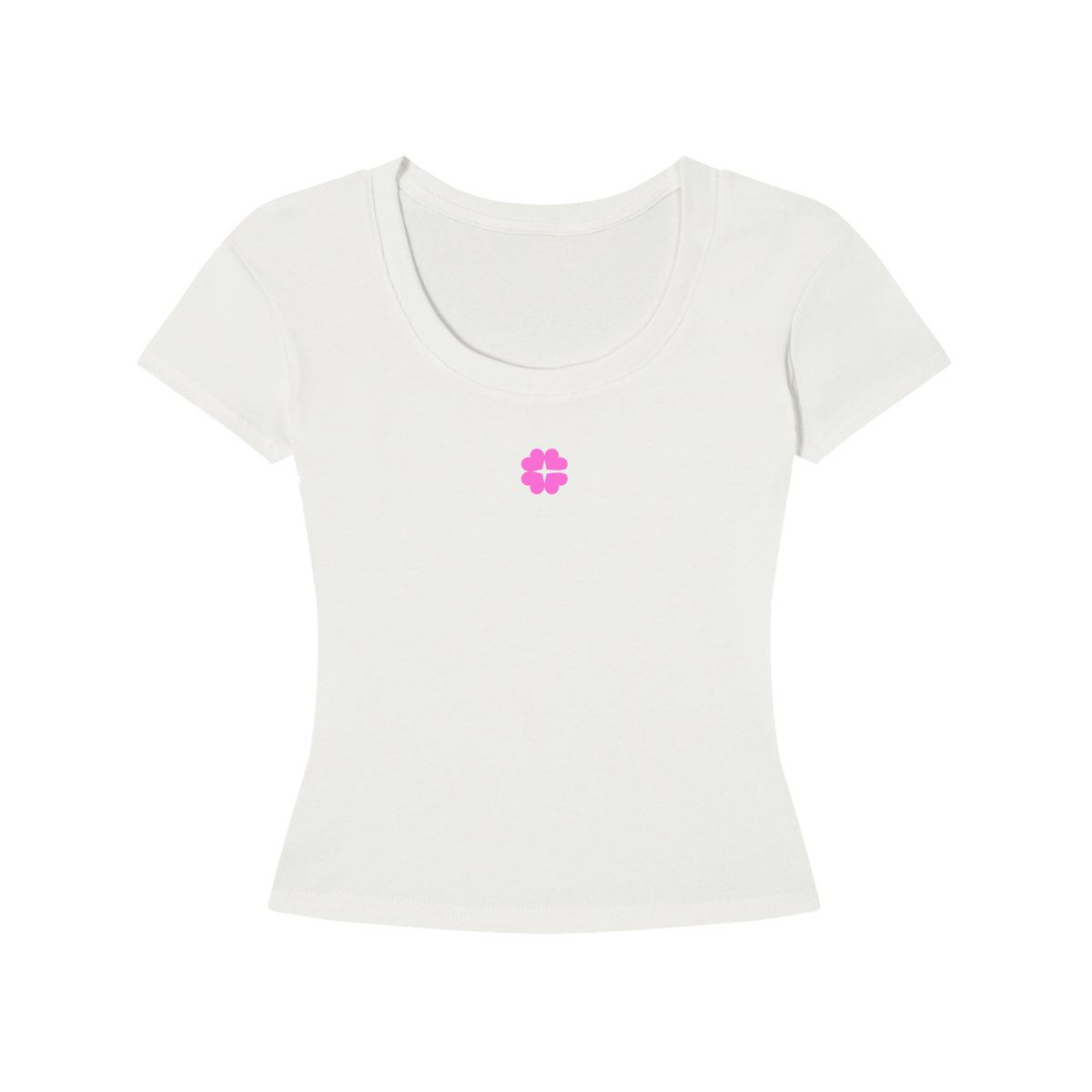 Pink Icon Slim-Fit Tee