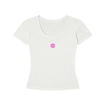 Pink Icon Slim-Fit Tee