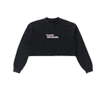 Faded 𝚖̶𝚎̶𝚊̶𝚗̶ Cleangirl Crop Crew