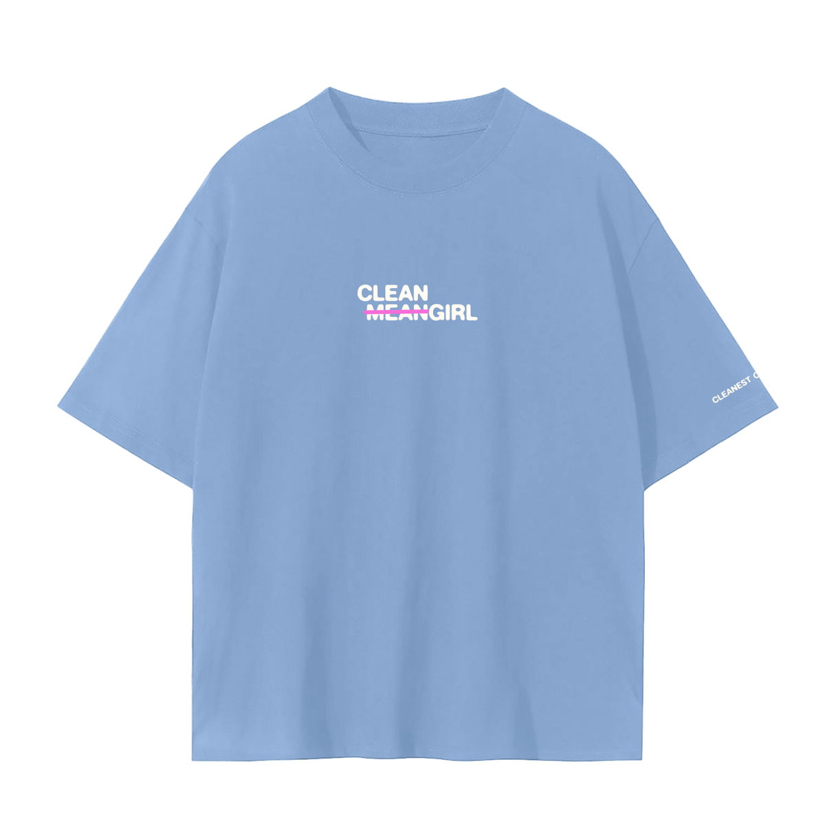 Oversized 𝚖̶𝚎̶𝚊̶𝚗̶ Cleangirl Tee