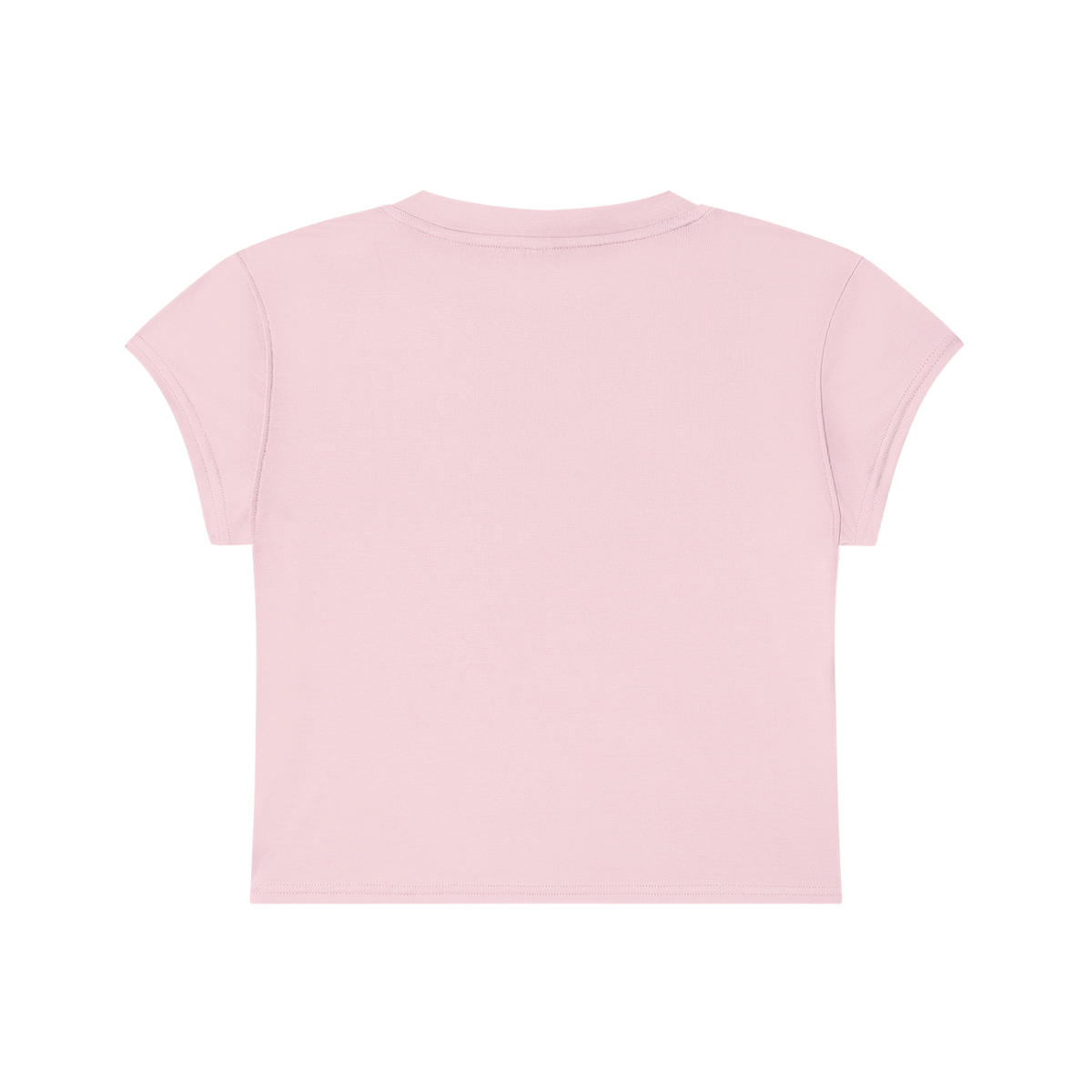 Pink Icon Slim Cropped Tee