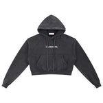 Cleangirl™ Signature Sparkle Crop Hoodie
