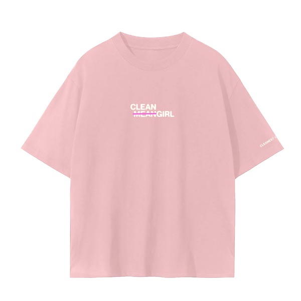 Oversized 𝚖̶𝚎̶𝚊̶𝚗̶ Cleangirl Tee