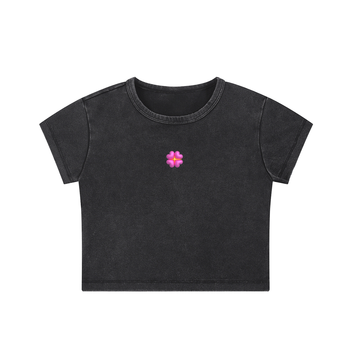 Icon 3D Crop Top
