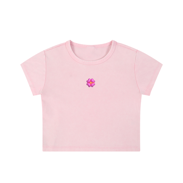 Icon 3D Crop Top